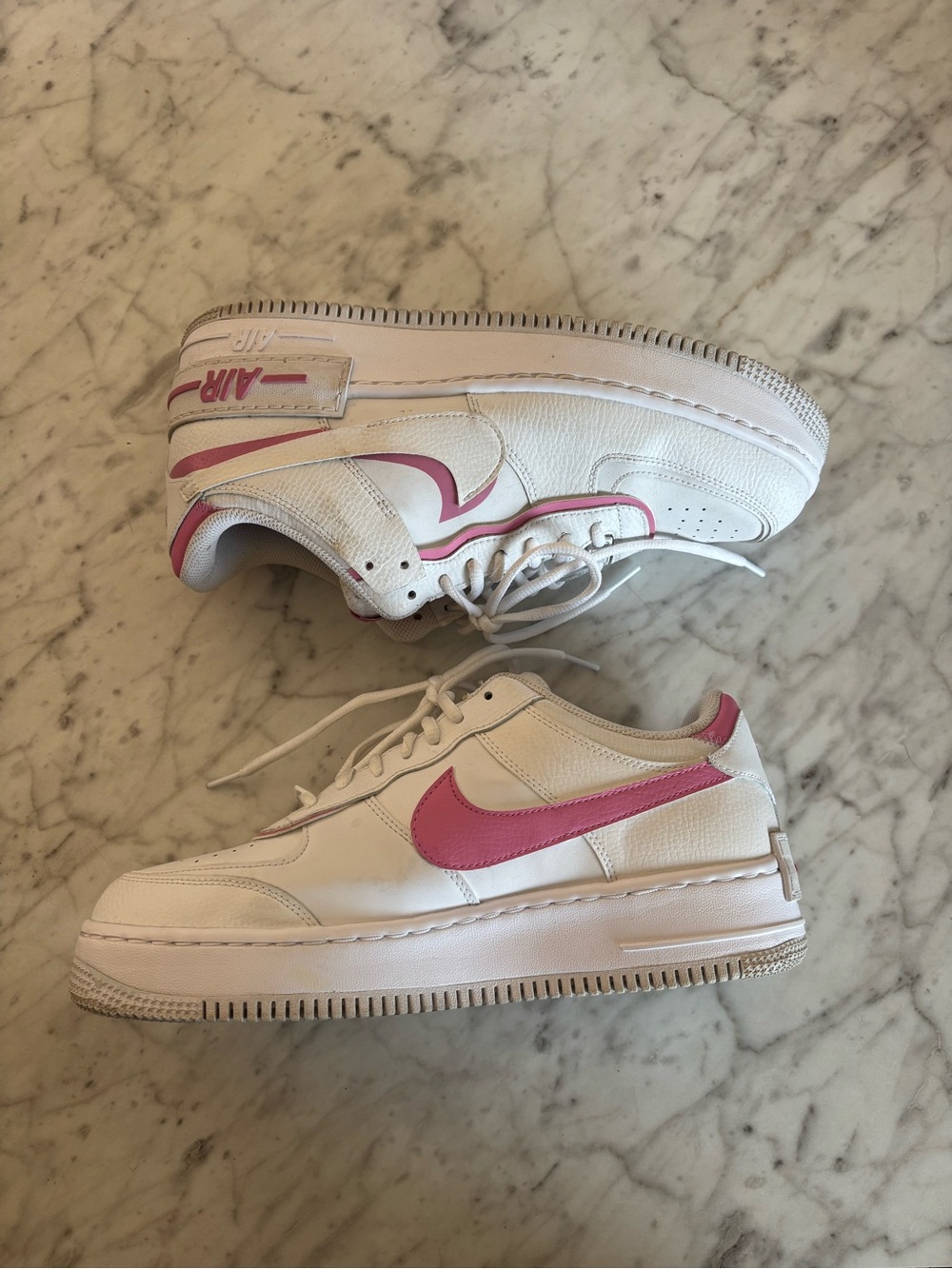 Nike Air Force 1 Shadow ‘White Magic Flamingo’ size 12